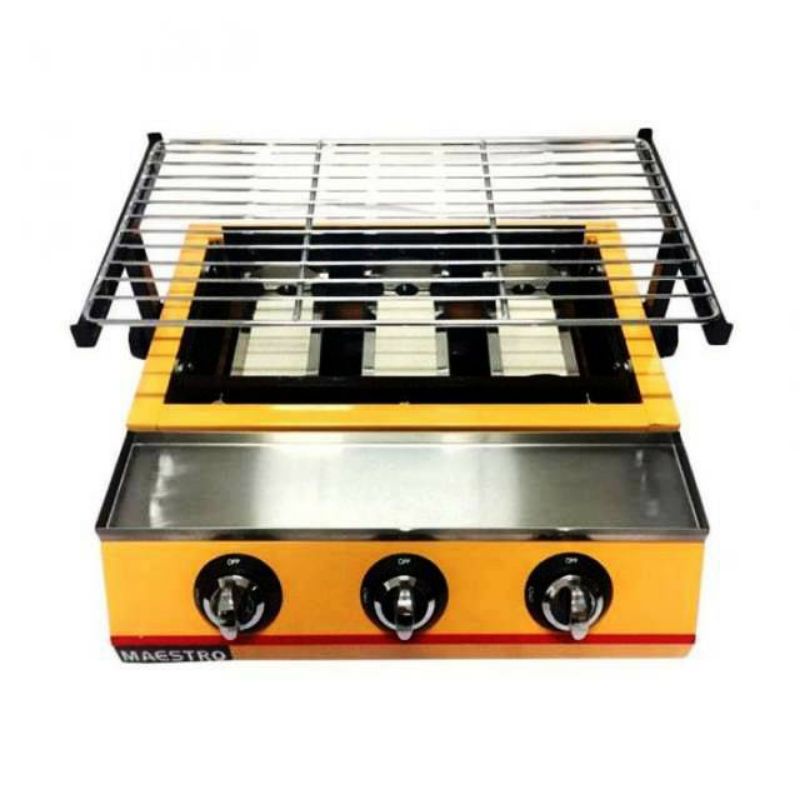 PANGGANGAN SOSIS 3 TUNGKU MAESTRO MT-122 122 / GAS ROASTER MAESTRO MT122