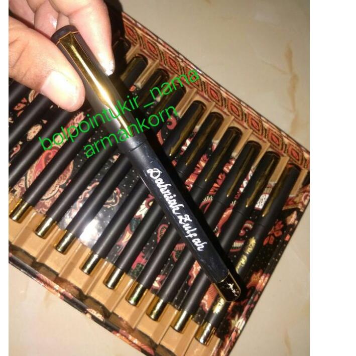 

⚡erbu Kejutan bolpoint ukir nama langsung jadi gravier manual(hand made) produck vyralral