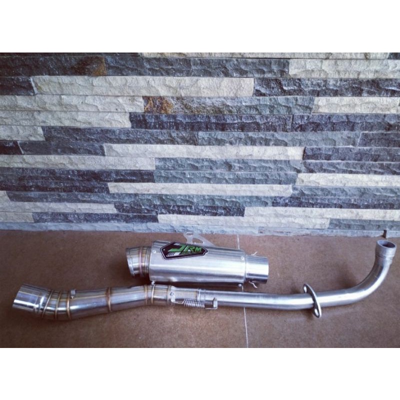 KNALPOT RACING JRM KNALPOT GRAND SUPRA FIT REVO LAMA PRIMA ASTREA KNALPOT JRM BEBEK