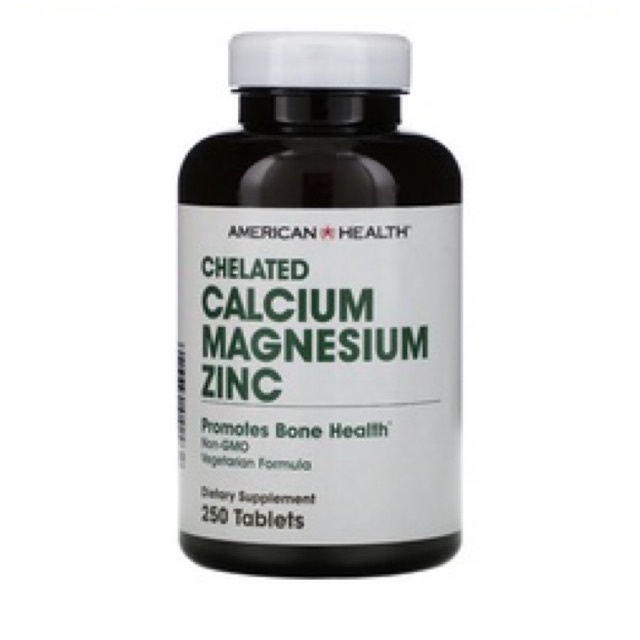 American Health Chelated Calcium Magnesium Zinc