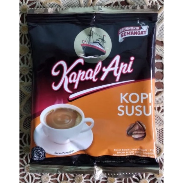 

(BISA COD) KOPI KAPAL API SUSU 31gr 1 RENCENG ISI 10 PCS BUY 10 RENCENG FREE 1 RENCENG