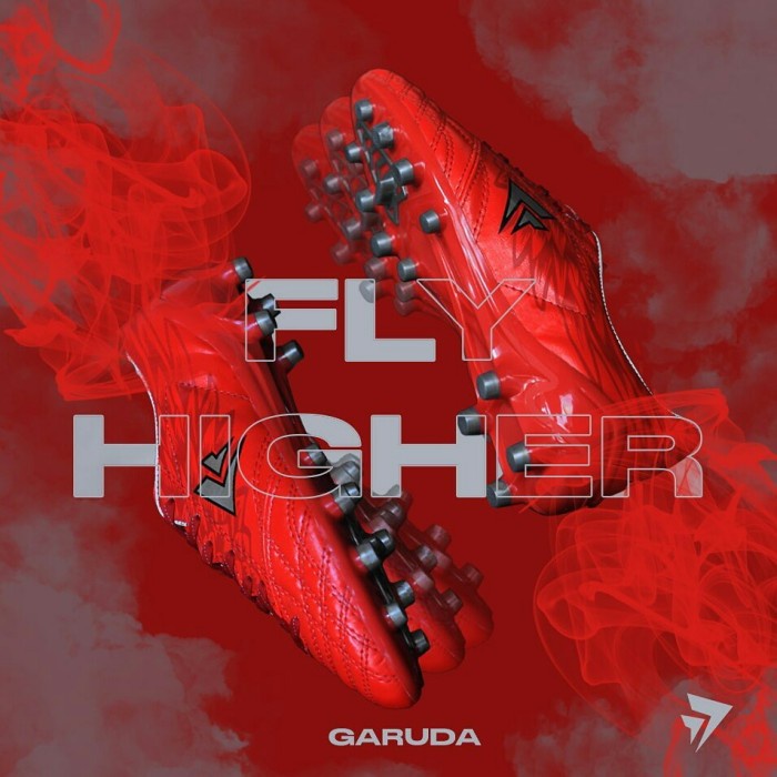 sepatu bola premium sevspo garuda z7 merah kuat dan sangat nyaman