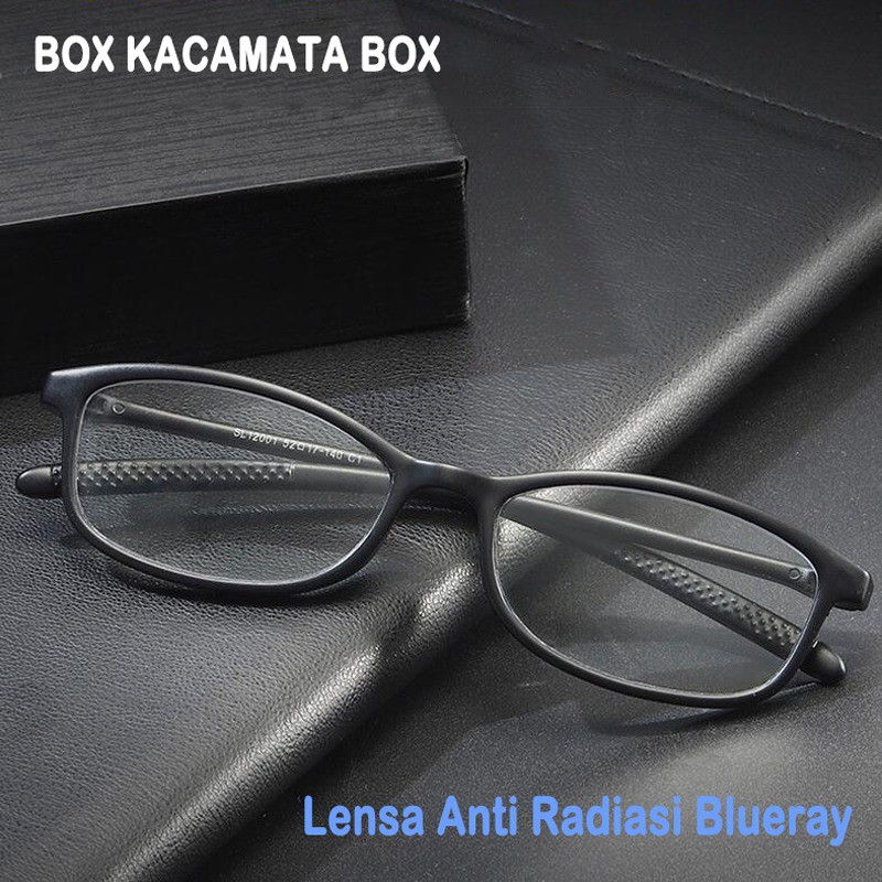 Kacamata Anti radiasi Blueray Tr90 Dewasa Unisex FA1006