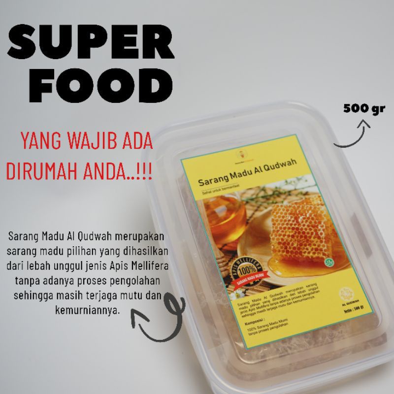 

SARANG MADU MURNI APIS MELLIFERA 500 GRAM