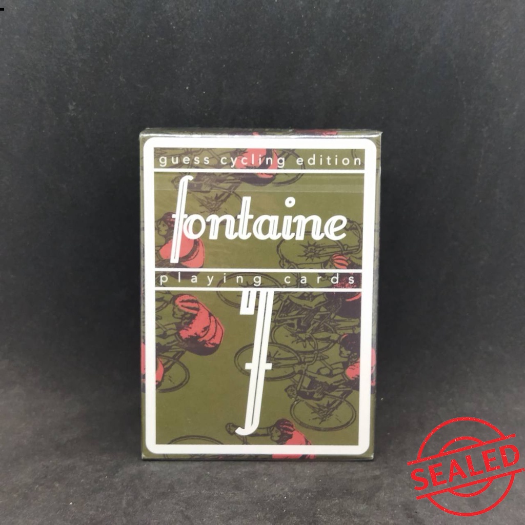 Fontaine Guess Cycling Playing Card