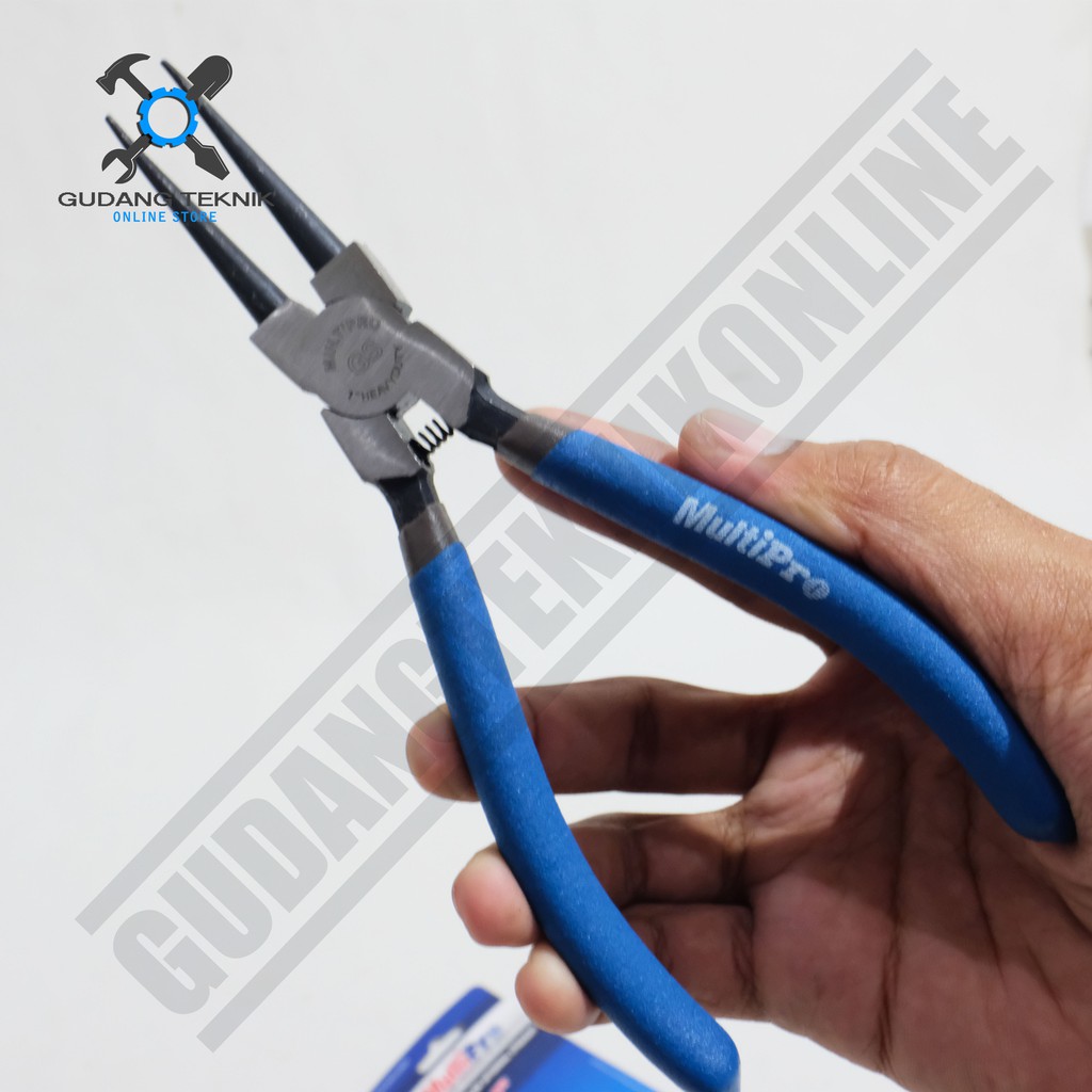 MULTIPRO Tang Snap Ring 7 Inch - Snap Ring Plier Internal External 7inch