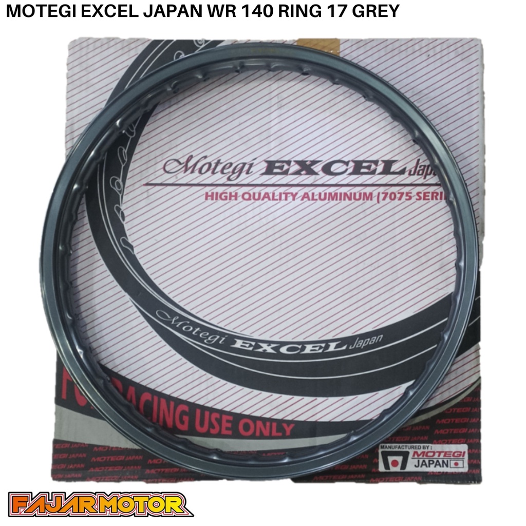 MOTEGI EXCEL JAPAN VELG ALLOY RIM ALUMINIUM WM SHAPE 140 RING 17 HARGA PER BIJI