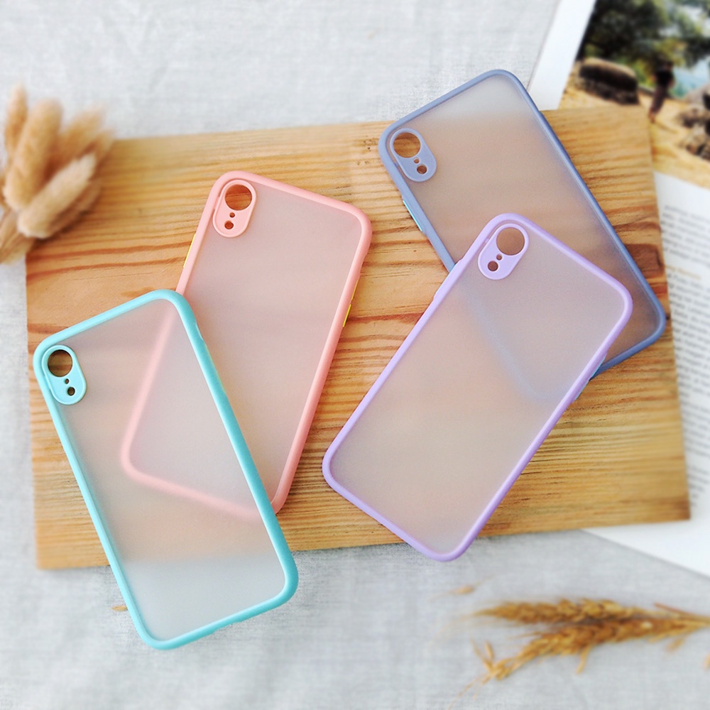 SOFTCASE MACARON IPHONE 6 6PLUS 7 7PLUS 8 8PLUS 11 11PRO MAX 12 12PRO MAX X/XS XR XS MAX CAMERA PROTECTOR