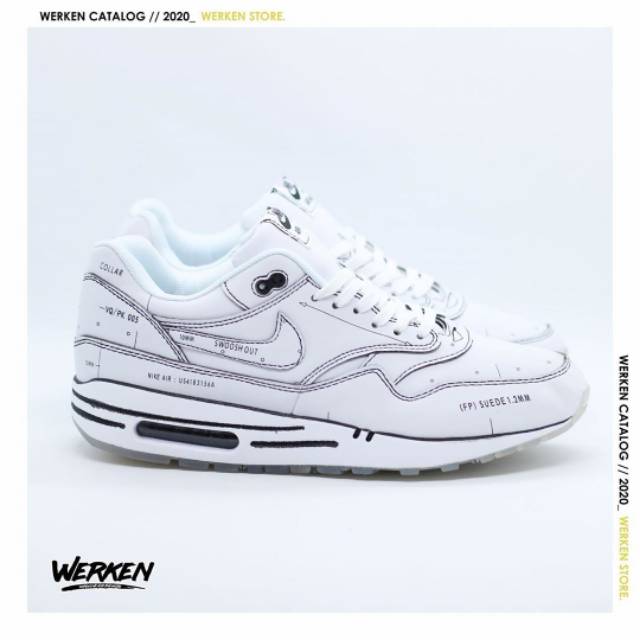 

Nike Air Max 1 Tinker Sketch To Shelf Schematic