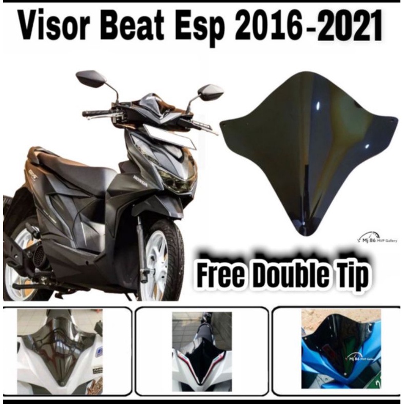 visor  honda Beat fi 2016 s/d 2021