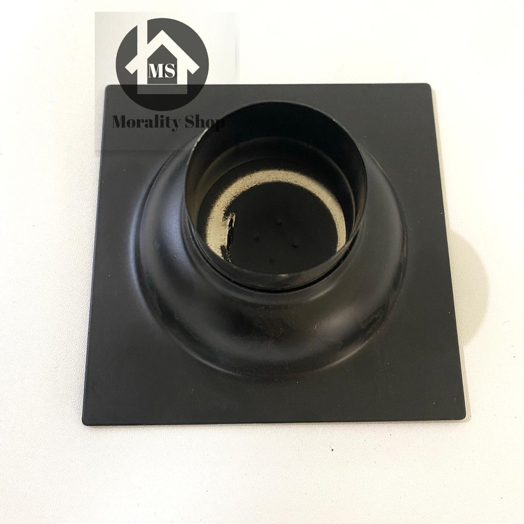 Saringan Got Stainless HITAM TW3501-Floor drain buangan air Black