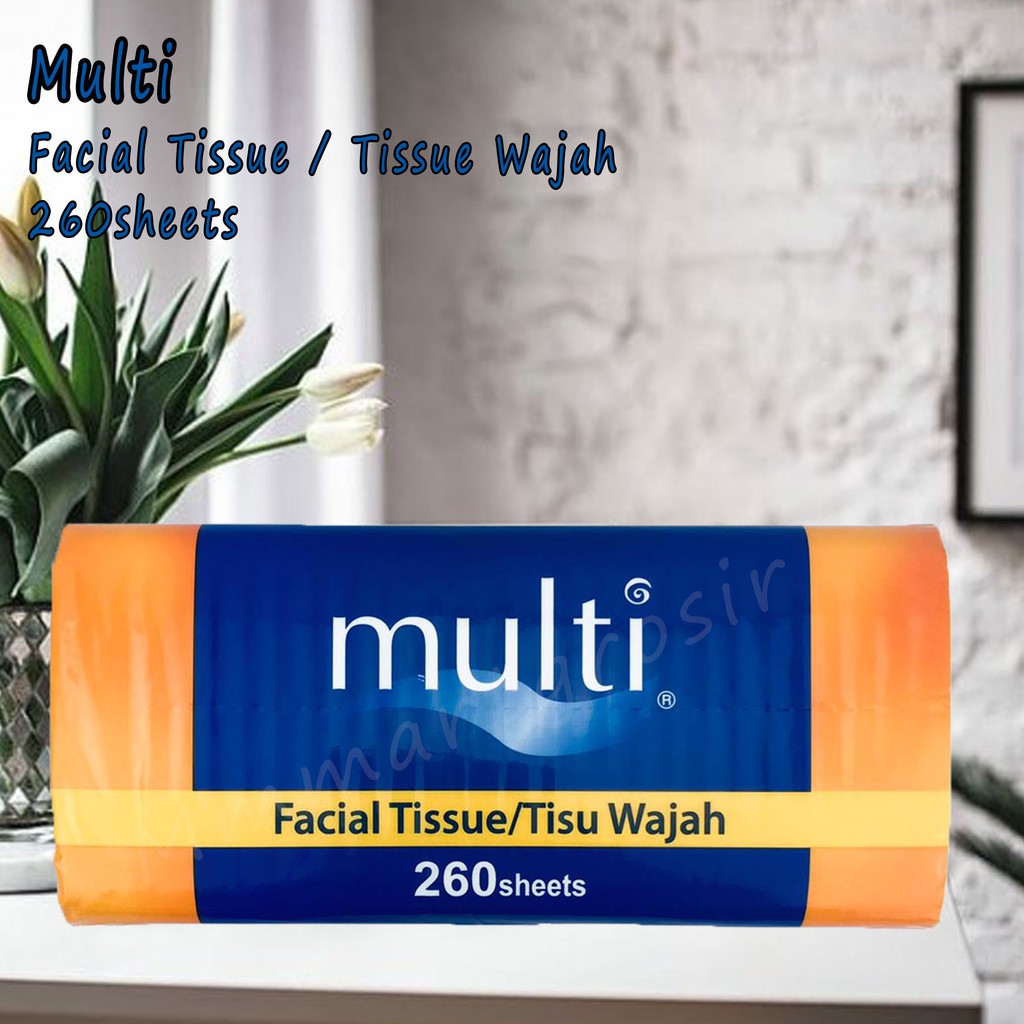 Multi Facial Tissue / Tissue Wajah / 260sheets