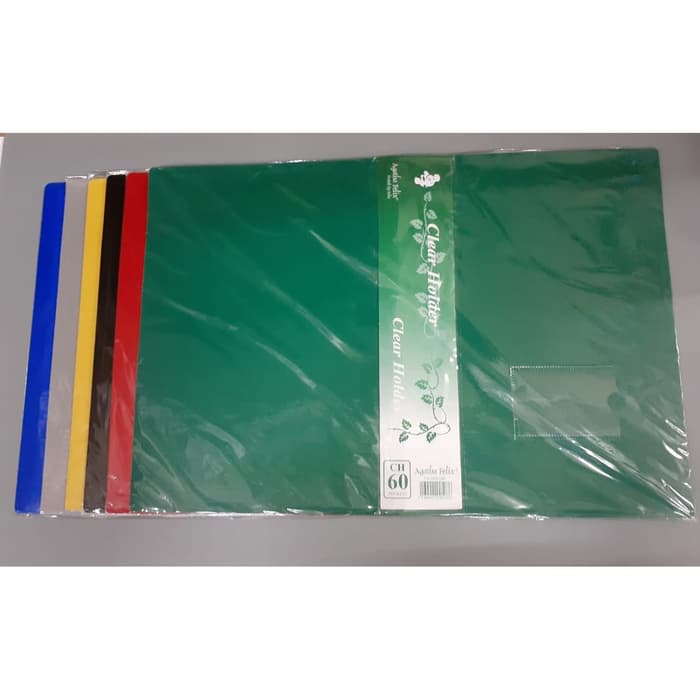

CLEAR HOLDER FELIX FOLIO 60 LEMBAR | DOCUMENT KEEPER | STATIONERY - Kuning