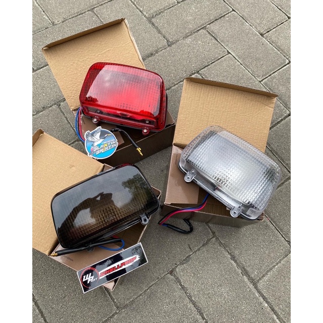 Stoplamp honda tiger lawas tilas lampu belakang honda tiger lama lawas tilas tilas set tatakan lampu