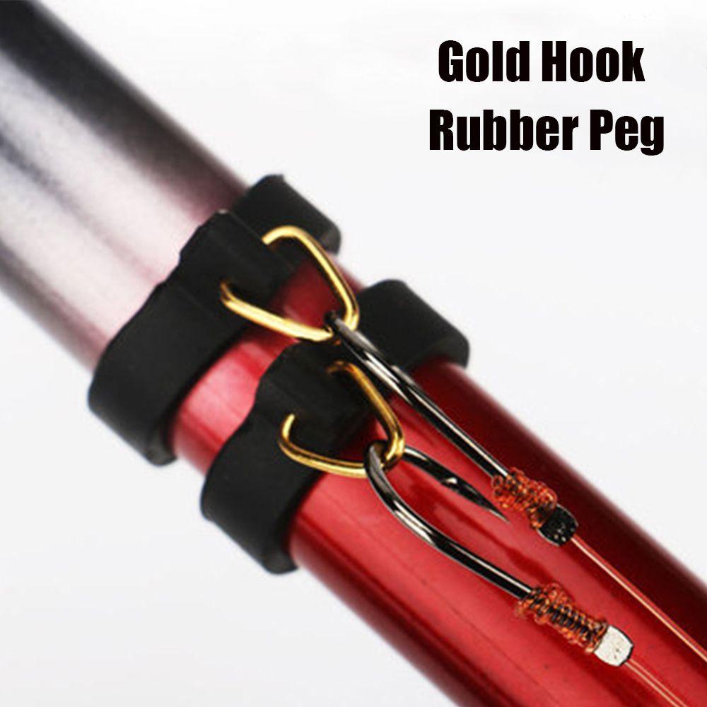 Chookyy Hook Secure holder Portable Plastik Karet Jig Rubber Rings Gantungan Aman