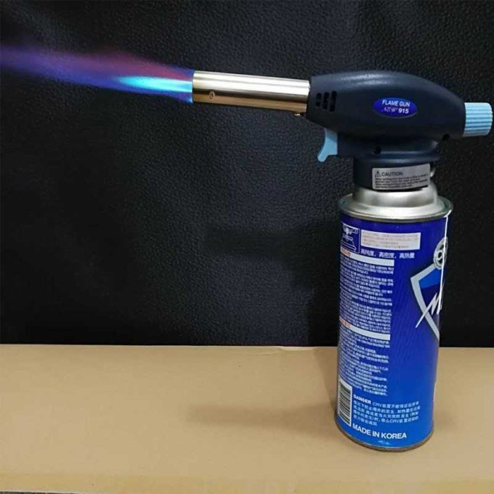 Kepala Gas Non Inverter Firetric Portable Torch Butane Flame Gun