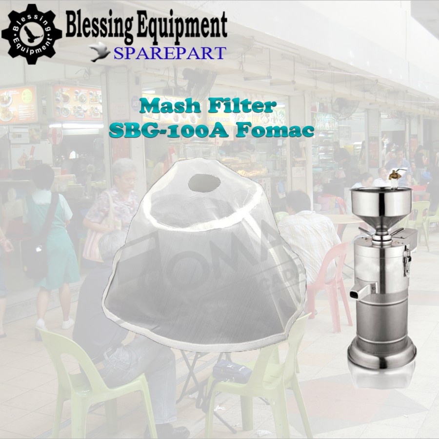 SBG-100A Sparepart Mash filter Mesin Susu Kedelai Fomac