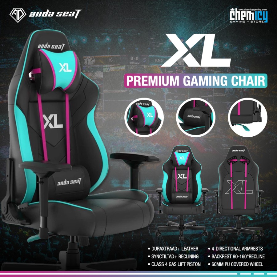 AndaSeat Excel Edition Premium Gaming Chair / Kursi Gaming