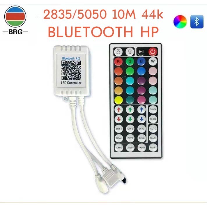 CONTROLLER REMOTE 24key UNTUK LED STRIP RGB 4 PIN SMD 2835 3528 5050 CONTROLLER BOX REMOTE 24Key