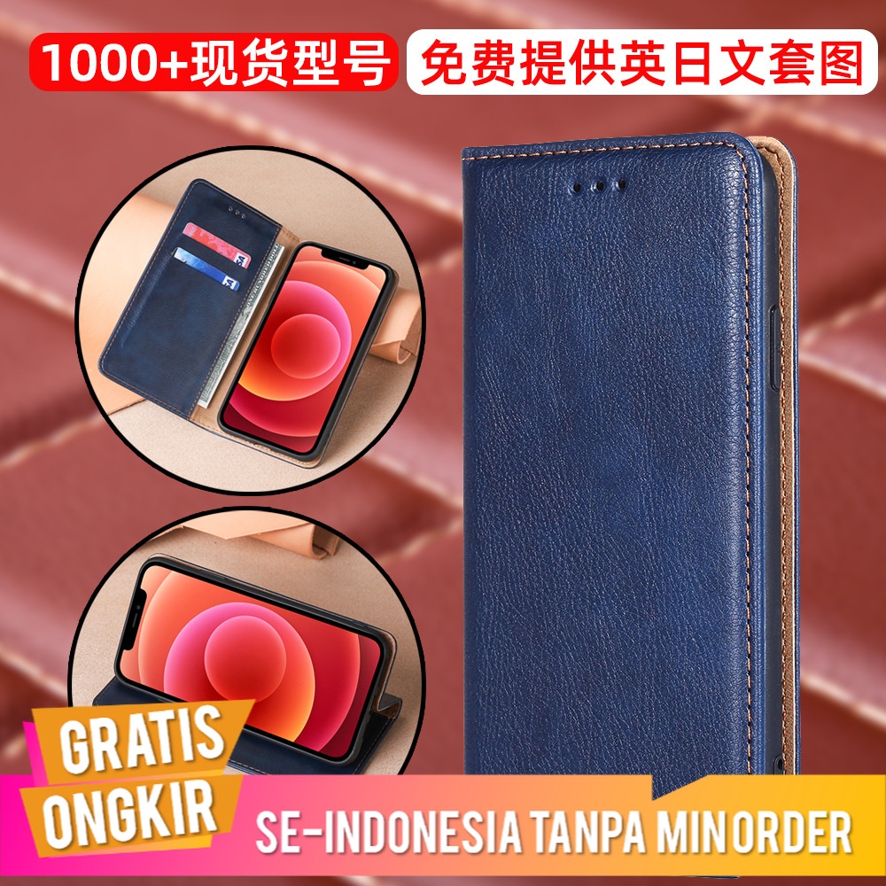Case  Apple 13 Flip iPhone 12 Pro Magnetik Hisap 14 Telepon Kasus 11 Samsung A13 Xiaomi Ponsel Case 