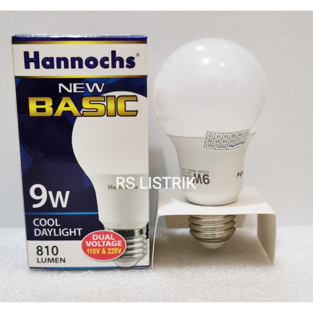 LAMPU LED HANNOCHS BASIC 9 Watt