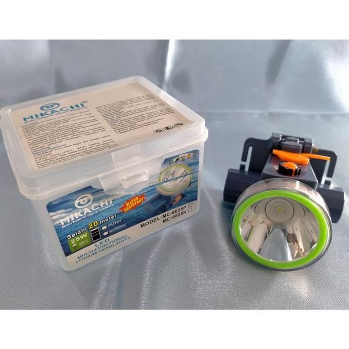 Eklusif Promo Imlek Senter Kepala Lithium Mikachi Mc 6625 Promo