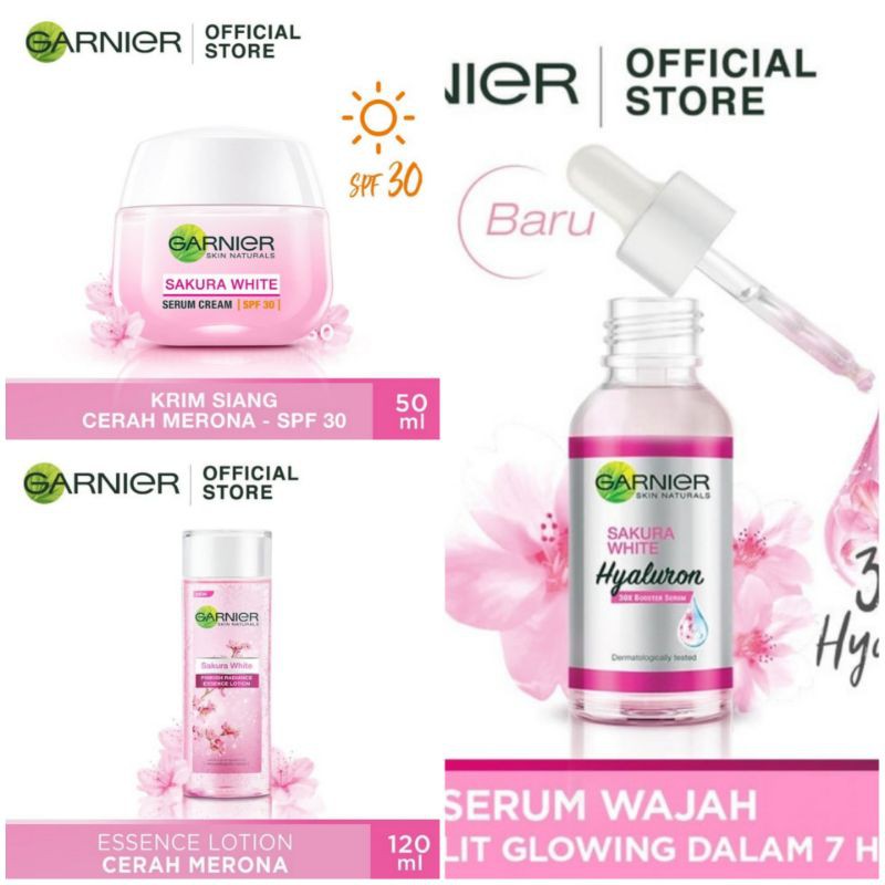 Paket Garnier Sakura White