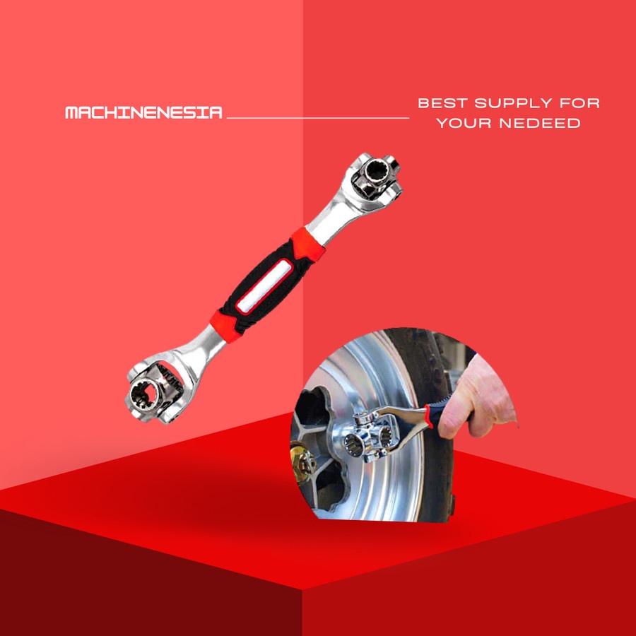 Tiger Wrench - kunci pas multifungsi 48 in 1