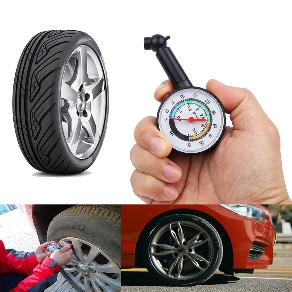 Alat Ukur Tekanan Angin Ban Pengukur Mobil Motor Sepeda Tire Air Pressure Gauge Auto Car Otomotif