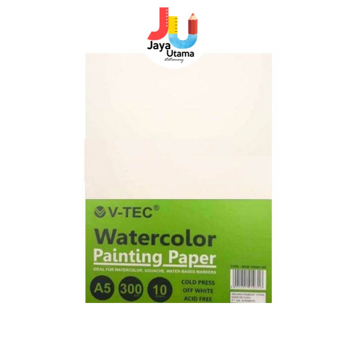 

V-tec Watercolor Paper A5 300 GSM