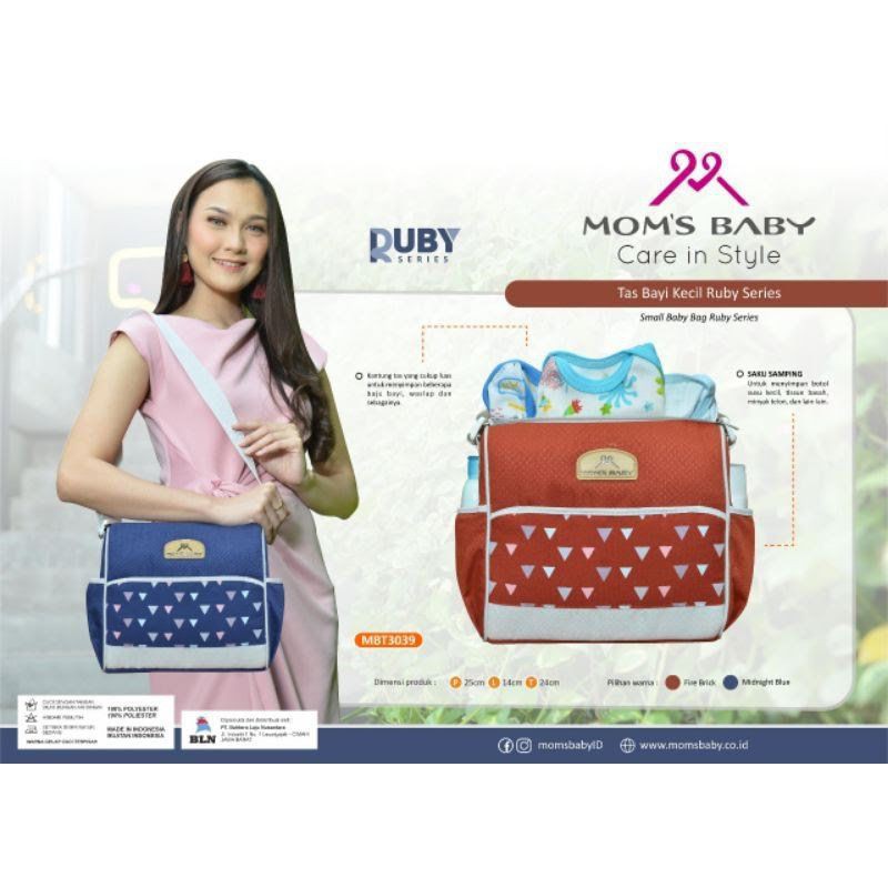 Tas Bayi Kecil Mom's Baby Ruby Series