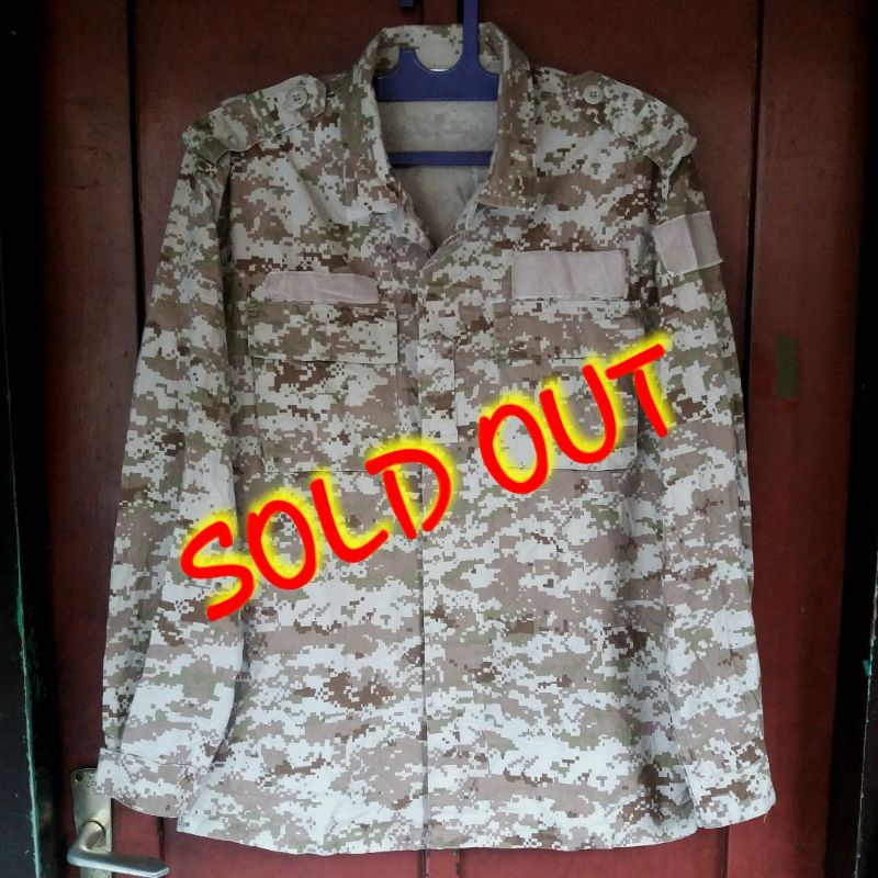 BDU Marpat Desert Fashion Kemeja Army Camouflage Second not 3dcu Chocochip