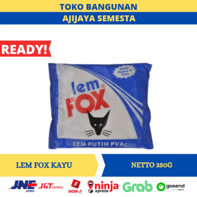 

Lem Fox Kayu 350gram Putih Perekat