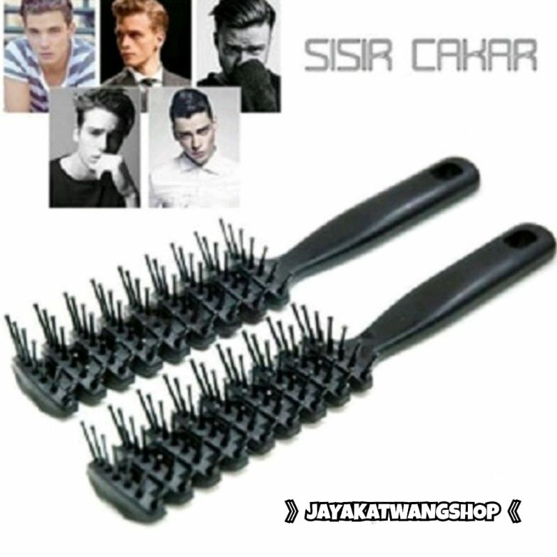 Sisir SKALATON / Sisir Blow Salon Barber Skeleton