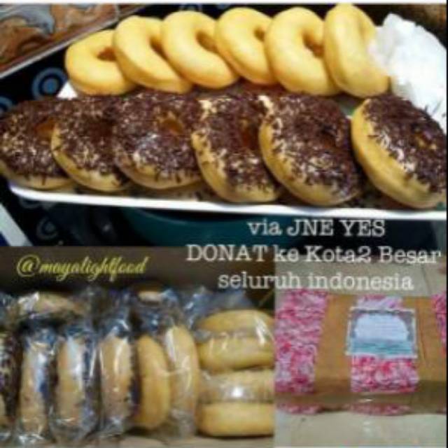 Donat klasik Minimal 12pc  gula ceres keju kacang tanpa pengawet empuk halal murah snack sehat donuts kentang