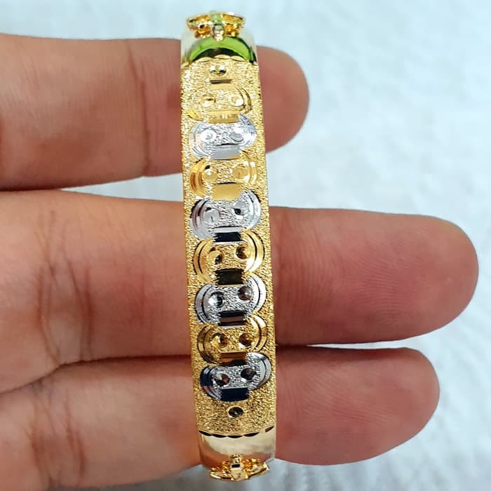 gelang bangkokan cukit emas 75 % 750 75%