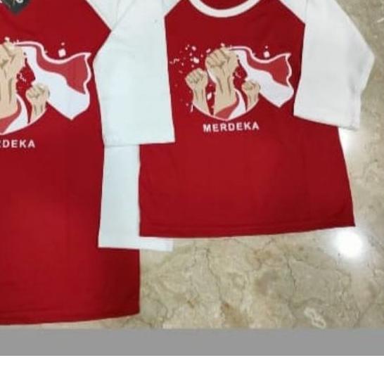 KAOS RAGLAN MERAH PUTIH SPESIAL 17 AGUSTUS