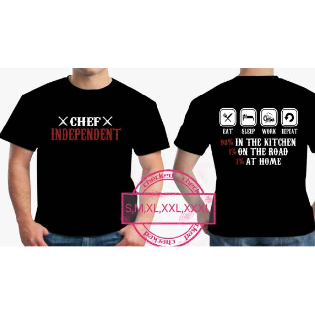 T shirt chef independent
