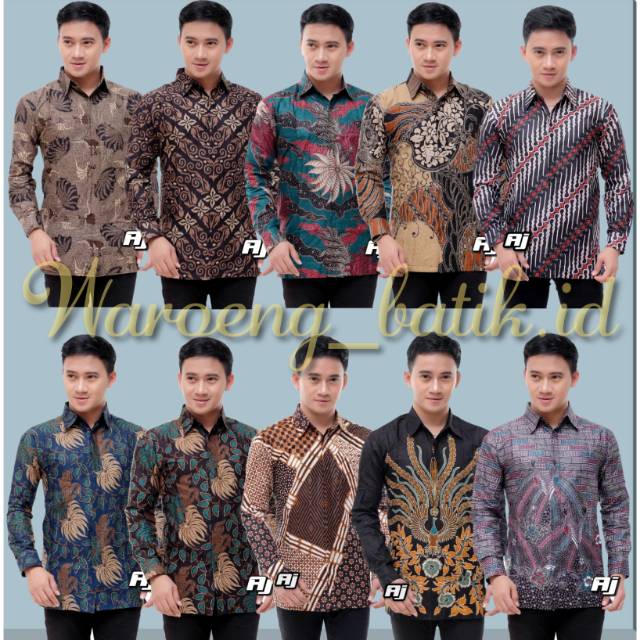 Baju Batik Pria Gus Azmi Syubbanul Muslimin Batik Katun Baju Batik Pria Gus Azmi Syubbanul Muslimin Batik Katun