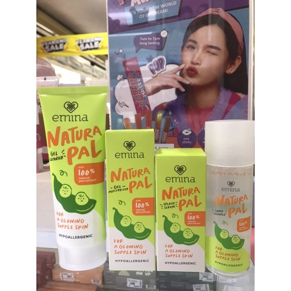 EMINA NATURA PAL Series [ Paket Glowing Emina ]