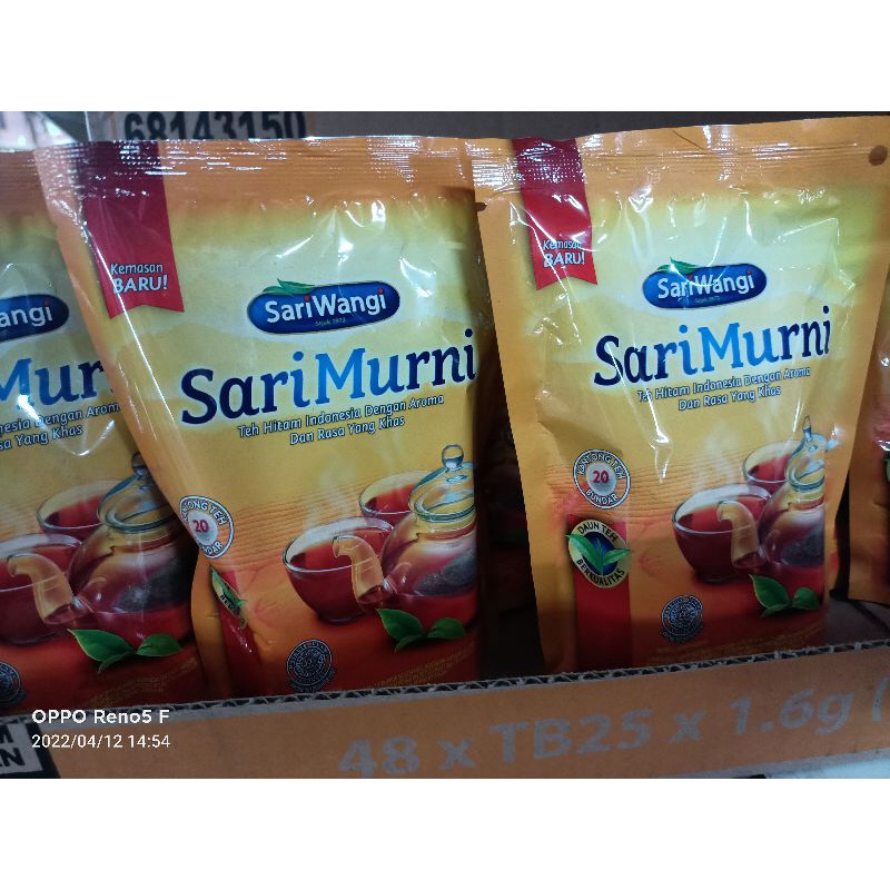 

TEH SARI MURNI ISI 20PCS