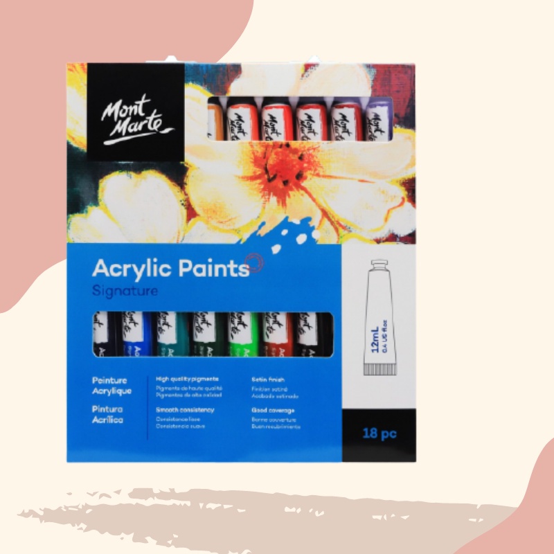 

MONT MARTE ACRYLIC PAINTS SIGNATURE