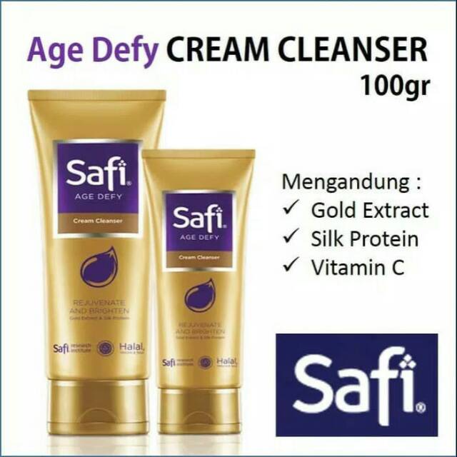 Safi Age Defy Cream Cleanser 50gr &amp; 100gr