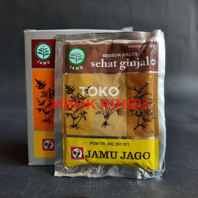 

Jamu Sehat Ginjal Melancarkan Buang Air Kecil Jamu Jago (Isi 10 Sachet)