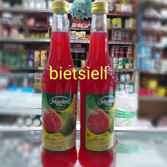 

marjan squash sirup guava 450 ml