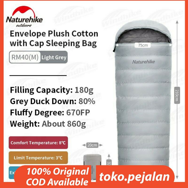 SLEEPING BAG NATUREHIKE NH22YD003 (RM40)