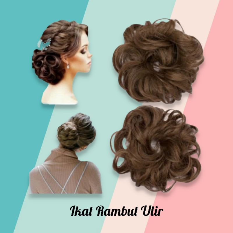 Karet Rambut Ulir / Rambut Palsu