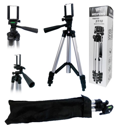 Tripod  Kamera Smartphone DSLR Universal Tripod 1 Meteter Plus Holder U