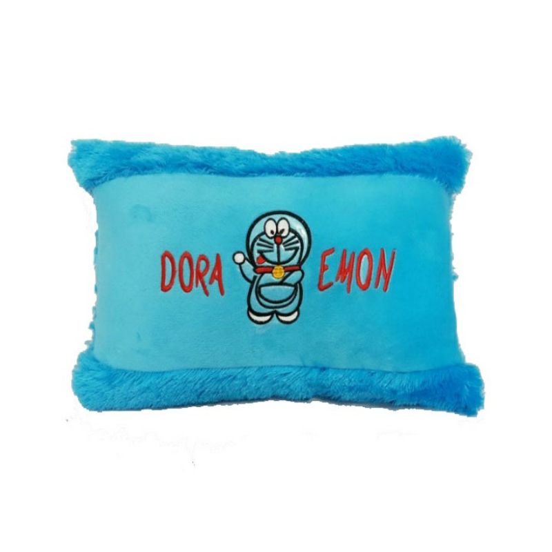 0BANTAL BONEKA DORAEMON DORA EMON SATU SET PLUS GULING BAHAN RASFUR