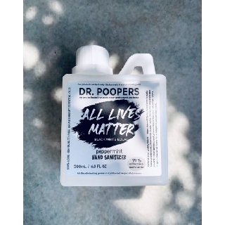 Dr Poopers - All Lives Matter - Refill Pack Hand Sanitizer 500 mL